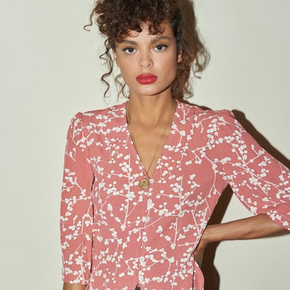Rouje Paris - DALIDA top - blouse size 36 - Picture 1 of 3
